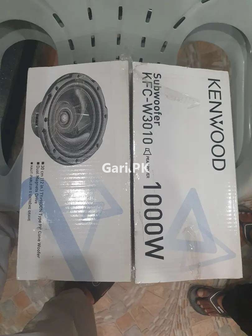 Kenwood Woofer 3 Months Used Box Packed Woofers 2024 Woofers Car Spare