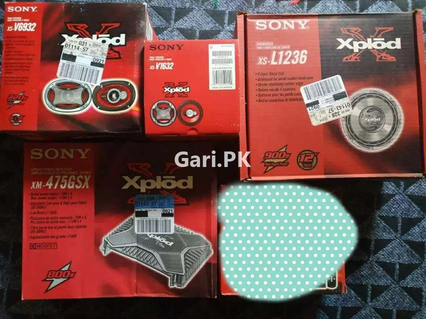 Sony Speaker Original Xplod Set Speakers 2023 Speakers Car Spare Part