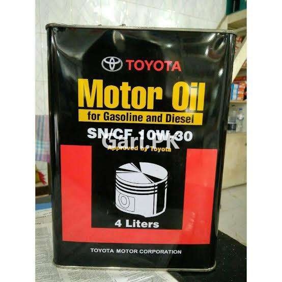 Toyota Genuine Engine Oil Japan 2024 Engine Oil Car Spare Part in Lahore