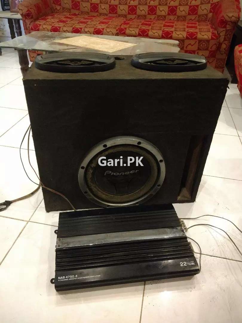 Pioneer Woofer 12 Inch 2 Speakers With Amplifier Amplifiers 2023