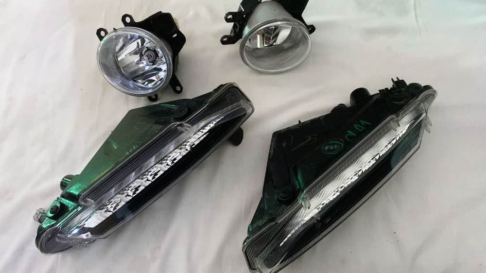 Toyota Yaris 2021 Model Front Bumper Complete Orog 2024 LEDs Car Spare Part in Multan