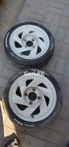 14 Inches Rims With Full Low Profile Tyres