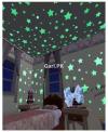 Pack 200  3d Stars Glow The Dark Wall Stickers Luminous