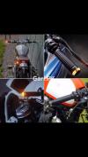 Bike Handlebar Lights And Indicators Stylish Mirror Excellent Qulity