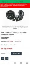 Orignal Sony Components Bumpers Components