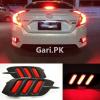 Honda Civic Mustang Style Back Bumper Reflector Lights