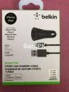 Belkin Car Charger Boostup Dual Usb A Lightning F8j221bt04 Blk Bl