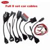 Car Cables Obd Obd2 Full Set 8 Car Cables Car Cabd Ii Scanner Cable