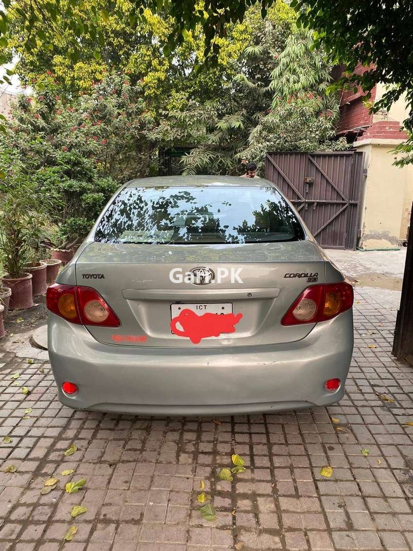 Toyota Corolla GLI 2009