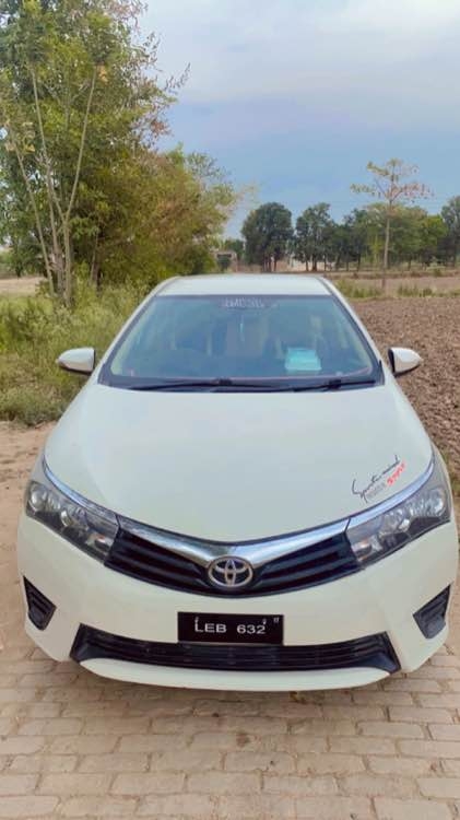 Toyota Corolla XLi VVTi 2016