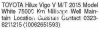 Toyota Hilux Vigo Champ V 2015 For Sale in Karachi