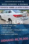 Toyota Yaris ATIV X CVT 1.5 2021 For Sale in Karachi