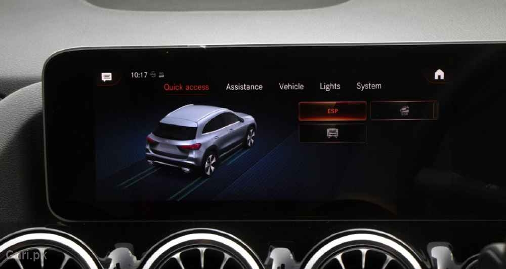 Mercedes Benz GLA Class 2019 Interior ESP Button Mercedes Benz GLA Class 2019 Interior ESP Button