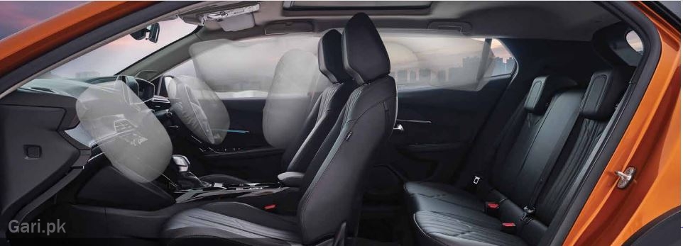 Peugeot 2008 2025 Safety airbags Peugeot 2008 2025 Safety airbags