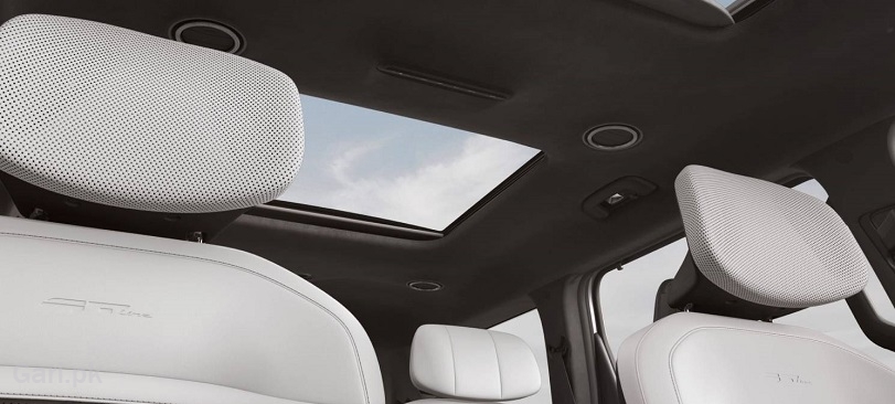 Kia EV9 2025 Interior Mesh Type Headrests Kia EV9 2025 Interior Mesh Type Headrests