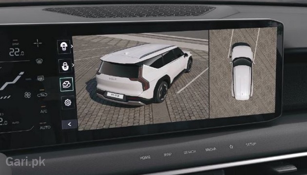 Kia EV9 2025 Safety Surround View Monitor (SVM) Kia EV9 2025 Safety Surround View Monitor (SVM)