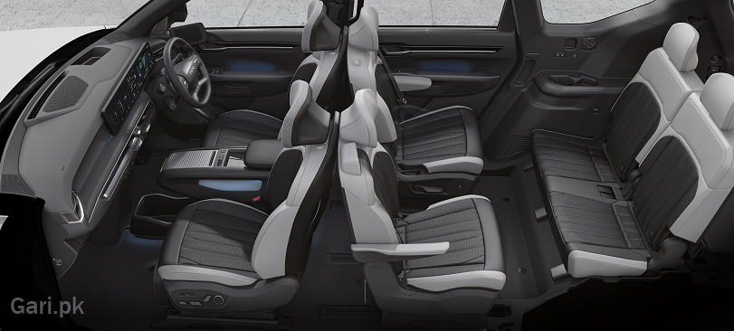 Kia EV9 2025 Interior 180 Degree Swiveling Seats Kia EV9 2025 Interior 180 Degree Swiveling Seats