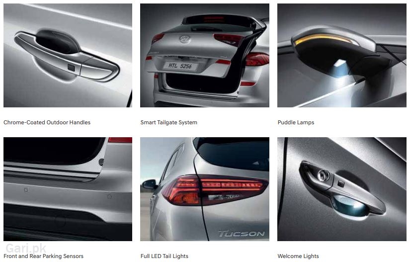 Hyundai Tucson 2024 Feature Details Hyundai Tucson 2024 Feature Details