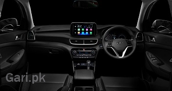 Hyundai Tucson 2024 Interior Black One Tone Interior Hyundai Tucson 2024 Interior Black One Tone Interior