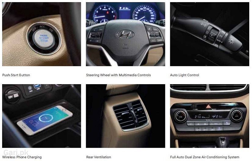 Hyundai Tucson 2024 Feature Details Hyundai Tucson 2024 Feature Details