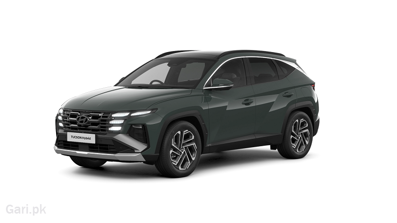Hyundai Tucson Hybrid 2025 Color Rain Forest Hyundai Tucson Hybrid 2025 Color Rain Forest