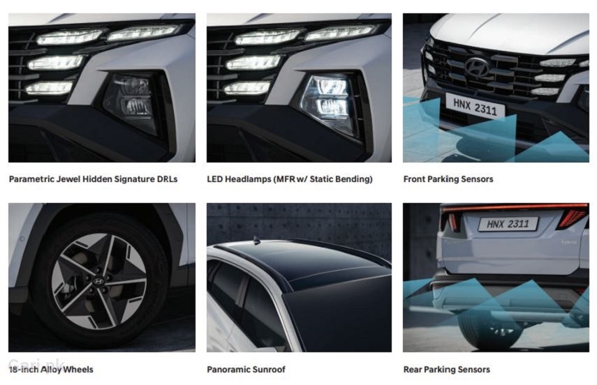 Hyundai Tucson Hybrid 2025 Photo with Details Hyundai Tucson Hybrid 2025 Photo with Details