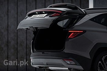 Hyundai Tucson Hybrid 2025 Exterior Smart Powered Trunk Hyundai Tucson Hybrid 2025 Exterior Smart Powered Trunk