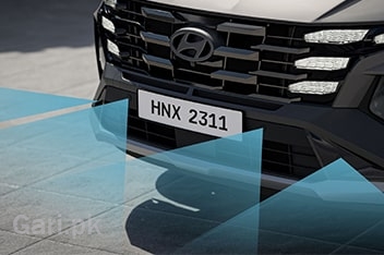 Hyundai Tucson Hybrid 2025 Exterior Front Parking Sensors Hyundai Tucson Hybrid 2025 Exterior Front Parking Sensors