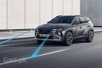 Hyundai Tucson Hybrid 2025 Safety Lane Keep Assist (LKA) Hyundai Tucson Hybrid 2025 Safety Lane Keep Assist (LKA)