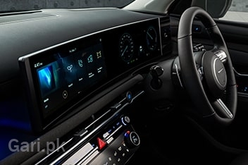 Hyundai Tucson Hybrid 2025 Interior Integrated Panoramic Curved Display Hyundai Tucson Hybrid 2025 Interior Integrated Panoramic Curved Display