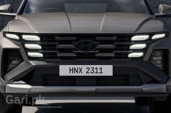 Hyundai Tucson Hybrid 2025 Exterior Sporty Bumper + Dark Parametric Grille Hyundai Tucson Hybrid 2025 Exterior Sporty Bumper + Dark Parametric Grille
