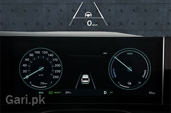 Hyundai Tucson Hybrid 2025 Interior Curved LED Cluster with Display Hyundai Tucson Hybrid 2025 Interior Curved LED Cluster with Display