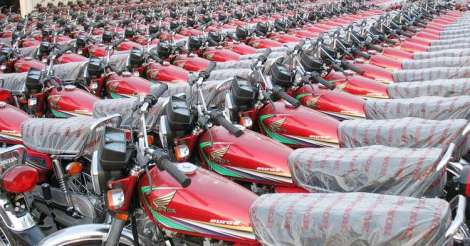 Pakistan Manufactured 2.07 Million Motorcycles in 2014-15