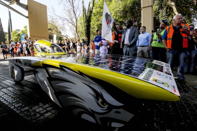 Solar Energy Vehicles Race in South Africa