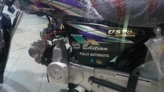 New Automatic 70cc Motorbikes in Pakistan