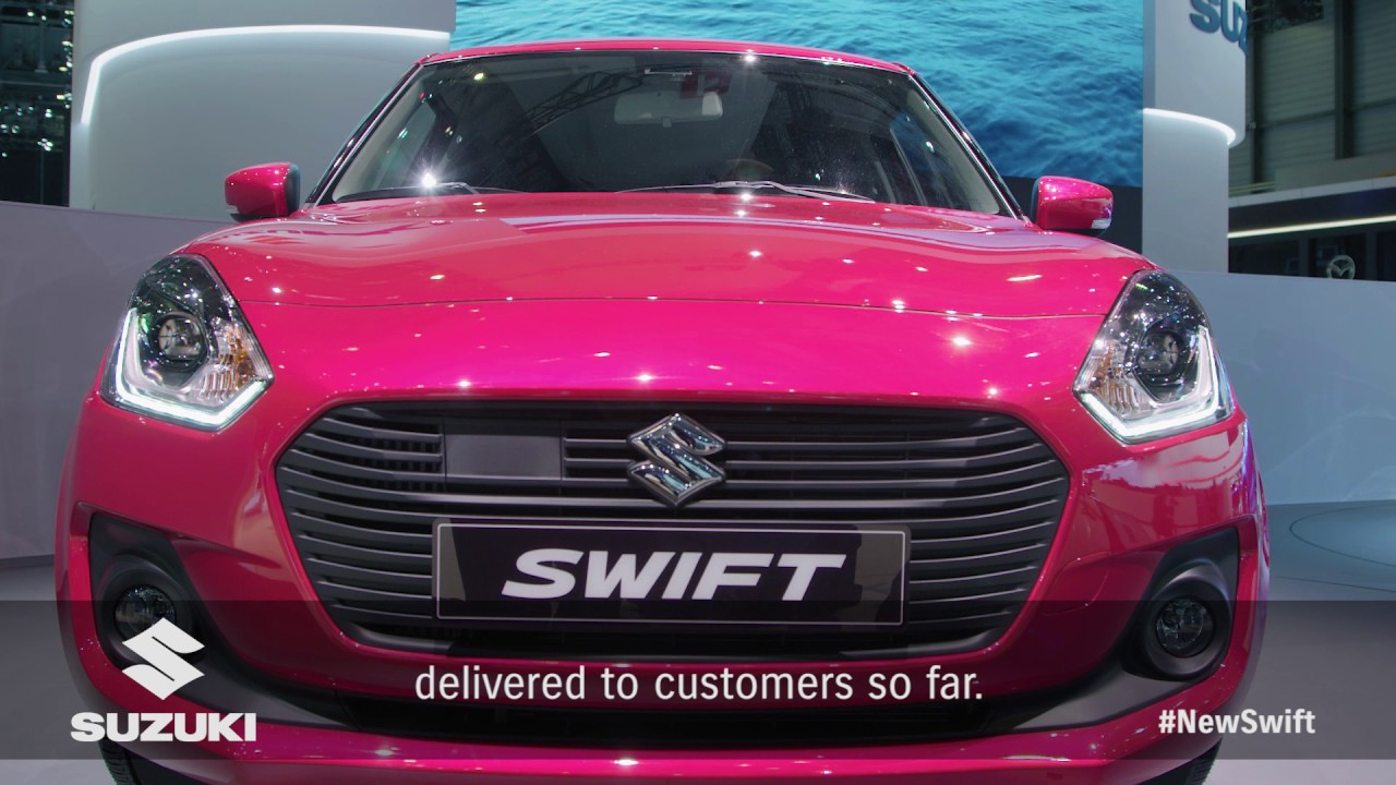 Suzuki Reveal Swift At Geneva Motor Show