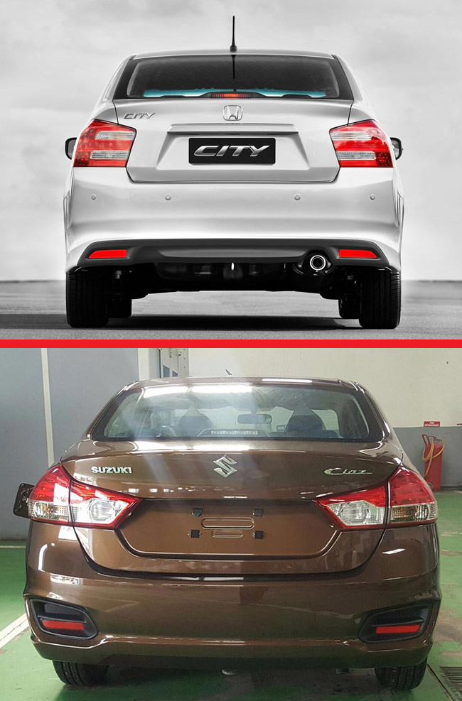 Honda City vs Suzuki Ciaz Battle of Urban Sedans