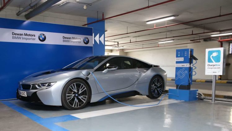 BMW Electric Charging Station in Islamabad