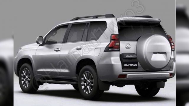 Facelifting of 2018 Toyota Land Cruiser Prado 4th Generation