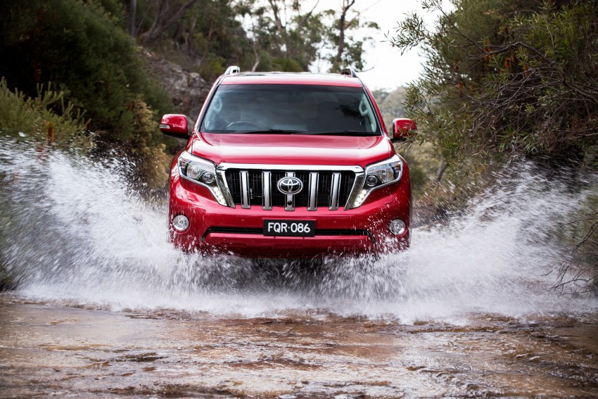 Facelifting of 2018 Toyota Land Cruiser Prado 4th Generation