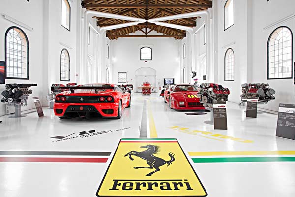 Italy Unique Ferrari Museum