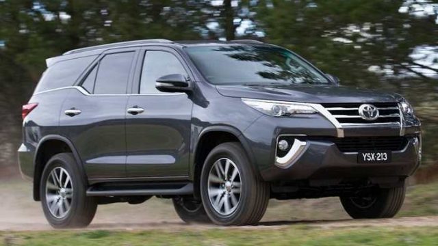 Increase In Price Of Fortuner SUV By Toyota Indus Motors