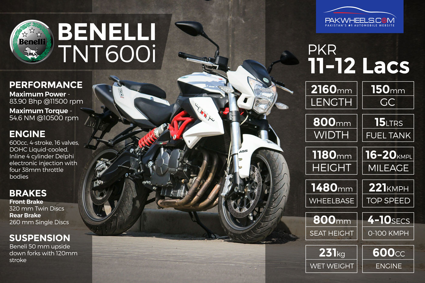 Benelli 600cc Bike