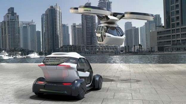 Pilotless Sky Taxis