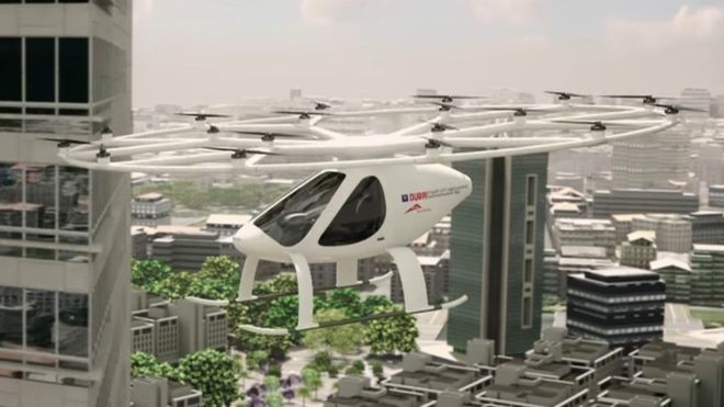 Pilotless Sky Taxis