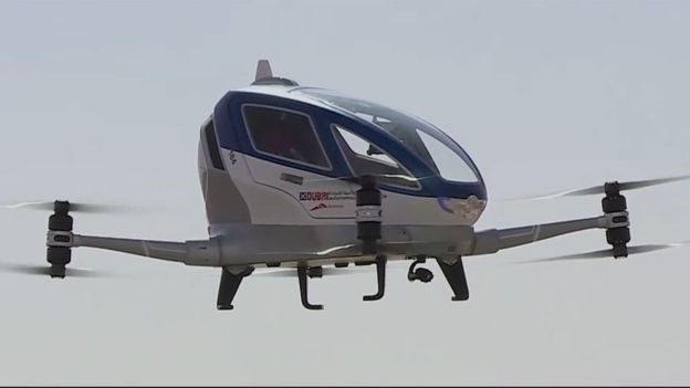 Pilotless Sky Taxis