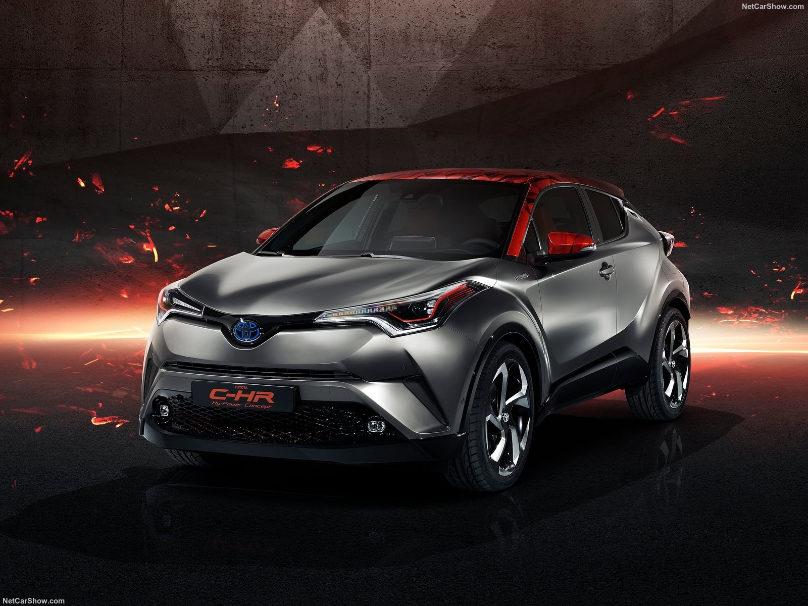 NEW TOYOTA C-HR 2018 HY-POWER CONCEPT UNVEILED