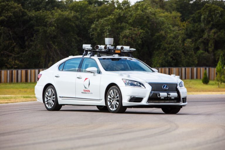 TOYOTA  AUTONOMOUS CAR