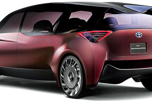 Toyota Airless Tires Lighter Vehicles