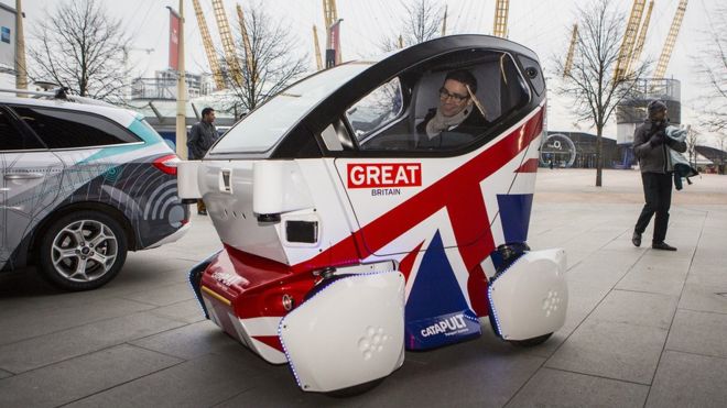 Driverless Cars in England